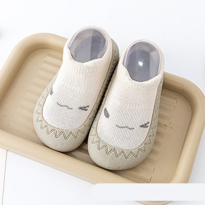 Frühlings- und Herbst-Babyschuhe mit weicher Sohle für Kleinkinder