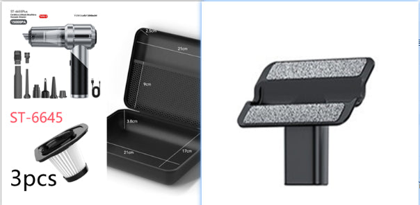 Auto- und Haushaltsstaubsauger mit Supersaugkraft, kleiner Handstaubsauger