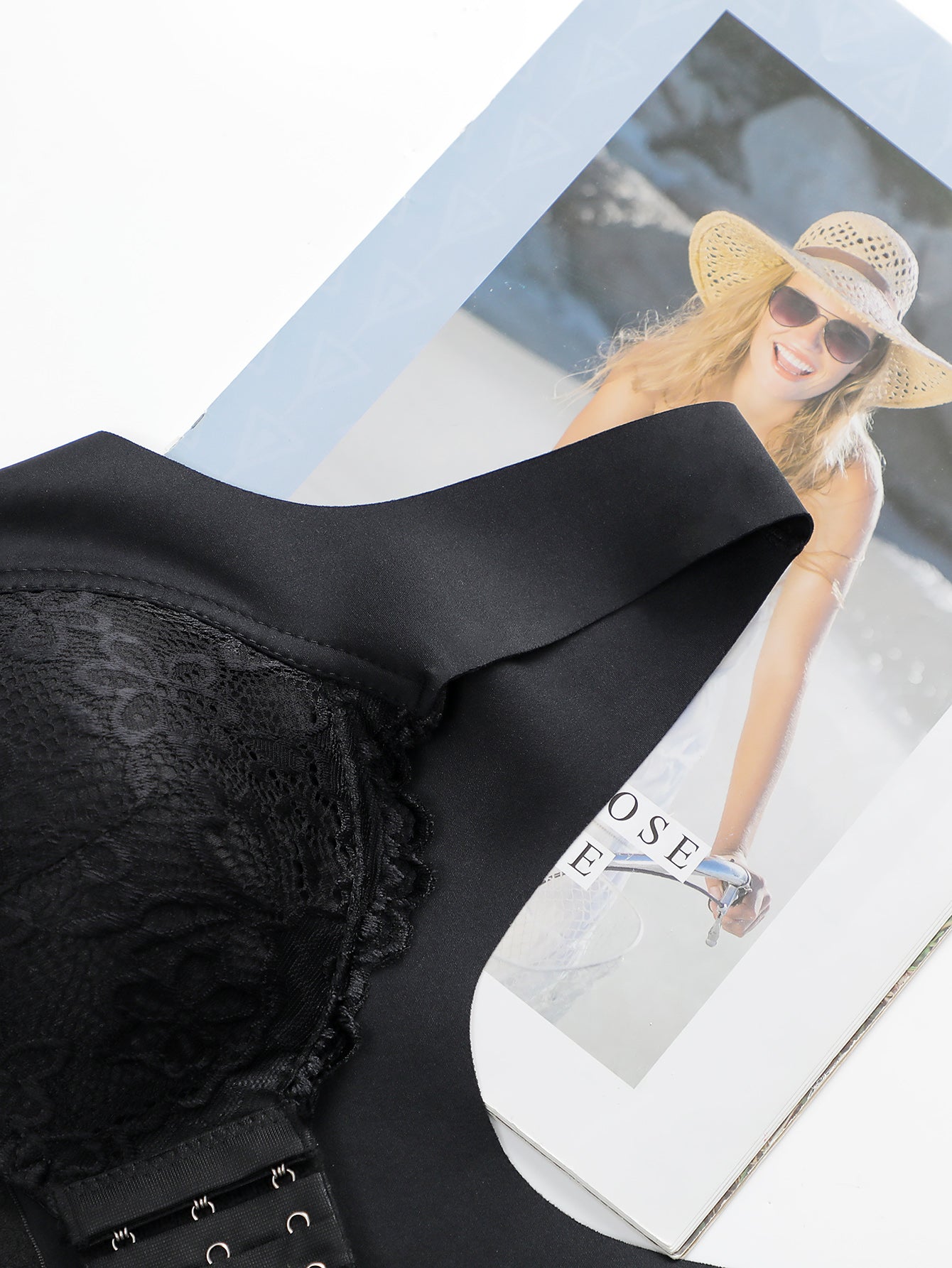 Damen-Dessous-Set, Frontverschluss, bequemer Push-up-BH für Damen 