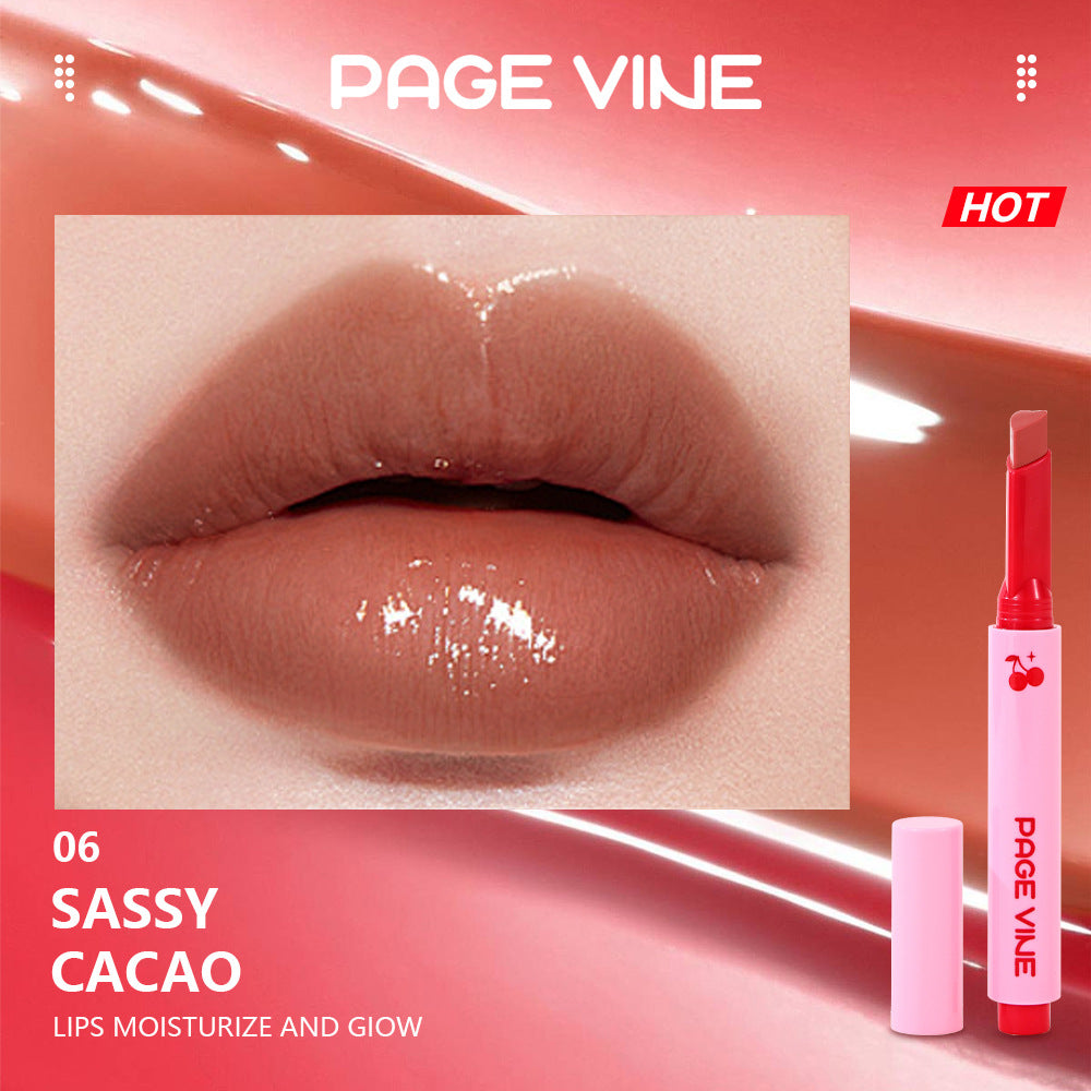 Fester Lipgloss für ein jugendlich strahlendes Make-up; Lookpress-Lippenstiftstift für vollere und voluminösere Lippen