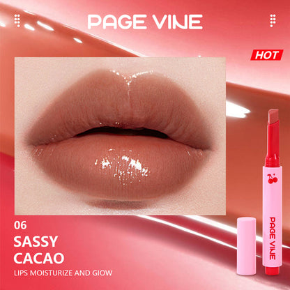 Fester Lipgloss für ein jugendlich strahlendes Make-up; Lookpress-Lippenstiftstift für vollere und voluminösere Lippen