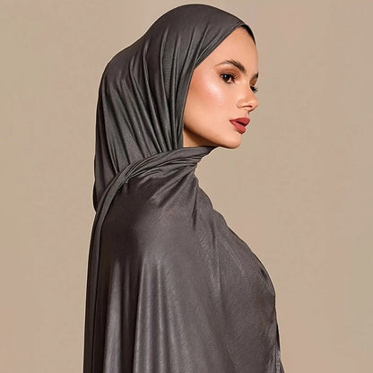 Solid Color Versatile Casual Headscarf