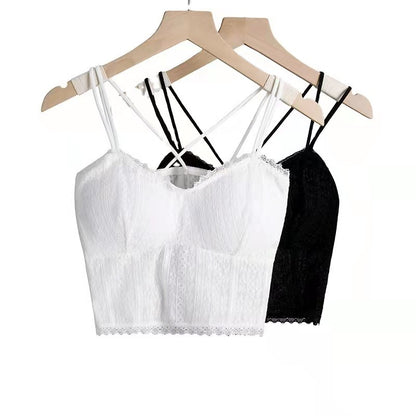 Tragen Sie Unterwäsche ohne Bügel mit BH-Einlagen und abriebfestem Höschen