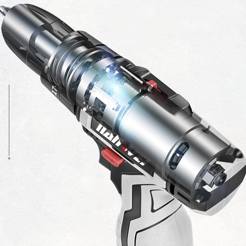 Akku-Bohrmaschine mit Lithium-Ionen-Akku für den Haushalt