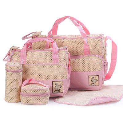 Wickeltaschen-Sets für Mütter: Babyflaschenhalter, Kinderwagentasche, Wickeltaschen-Sets