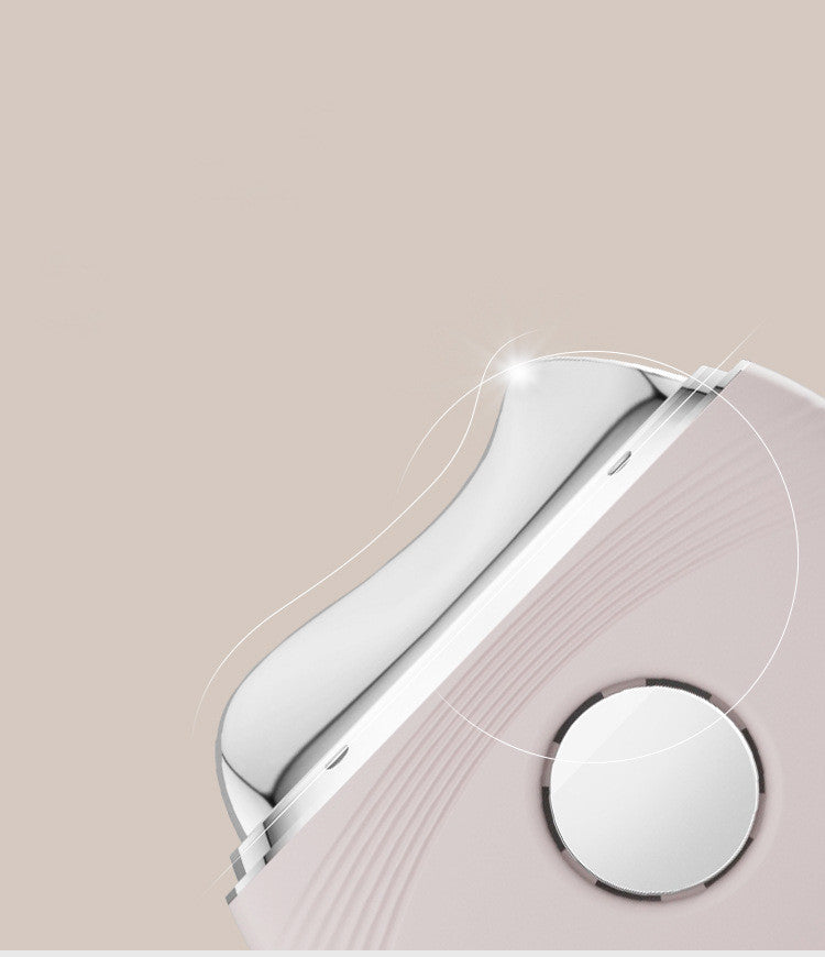 Elektrisches Gua-Sha-Massagegerät (EMS) zur Gesichtsstraffung, Ödemreduktion, Hautstraffung, Wärmebehandlung und Körpermassage mit Schabefunktion – Hautpflege- und Schönheitsgerät