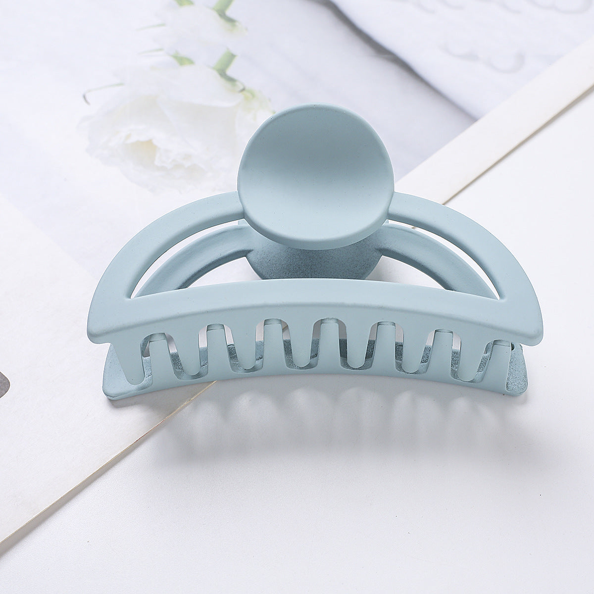 Haarspange, Haarschmuck, Neue Haarspange, Hinterkopf, Einfache Haarnadel, Große Haarspange, Haifisch-Haarspange