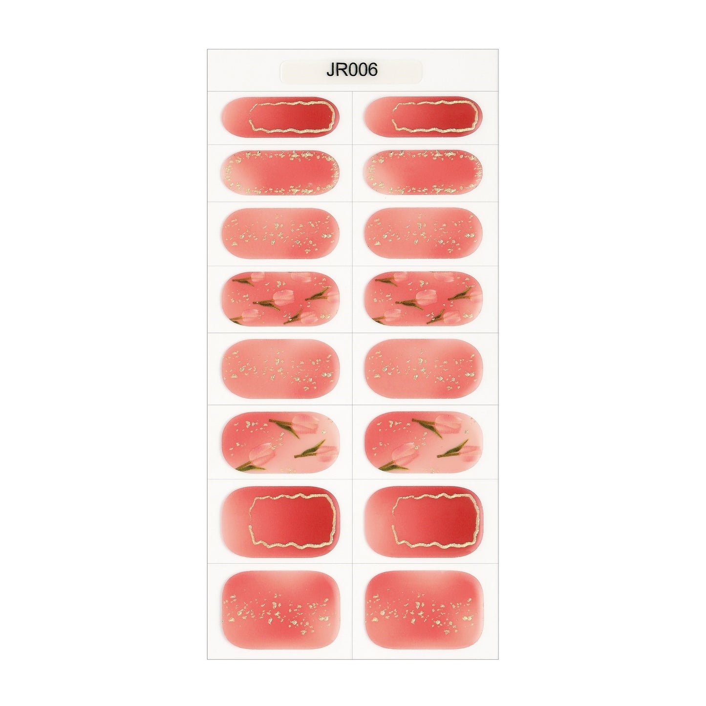 Halbgehärtete UV- und wasserfeste Gel-Aufkleber