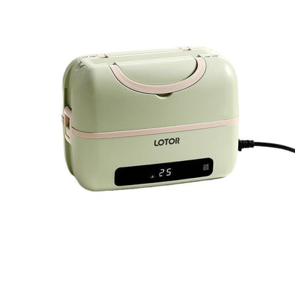 Multi-functional Double-layer Automatic Electric Heating Lunch Box For Office And School