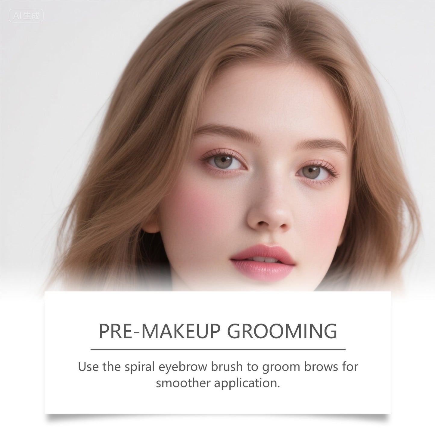 Doppelseitiger, langanhaltender, farbverstärkender Augenbrauenstift