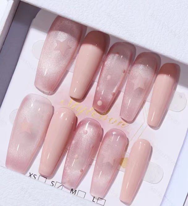 Luxus-Kunstnägel zum Aufkleben für Damen