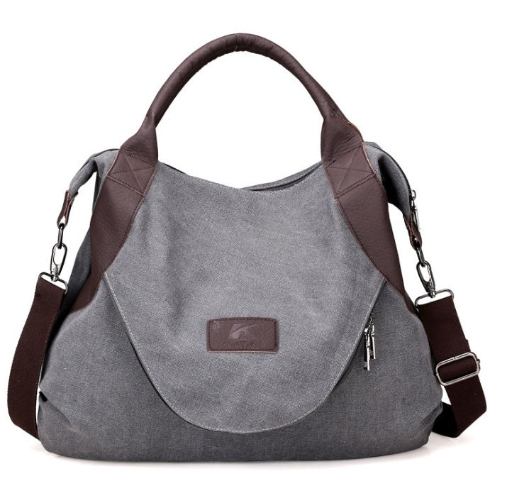 Handtaschen Damen Minimalistische Retro Schulter-Crossbody-Tasche Vintage Canvas