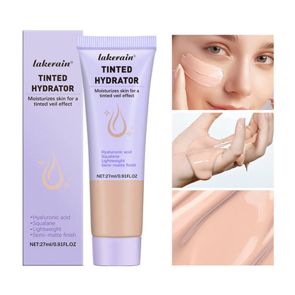 Lakerain Farbige Feuchtigkeitscreme, langanhaltender Concealer ohne zu verschmieren