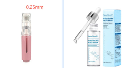 3-in-1-Lippenpflege-Roller, Nadelroller, Lippenroller, Bartwuchs-Roller, Barthaarwuchs-Roller, Bartbehandlungs- und Serum-Applikator