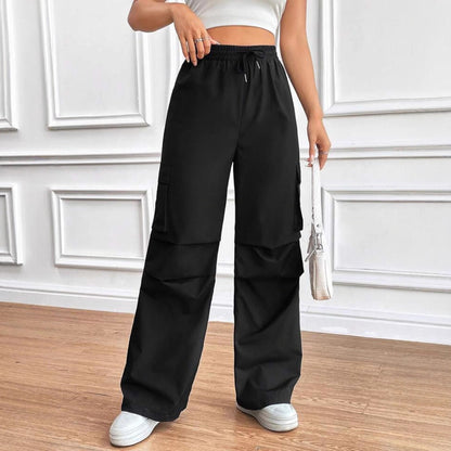 Loose-fitting Casual Workwear-style Commuter Pants For Women