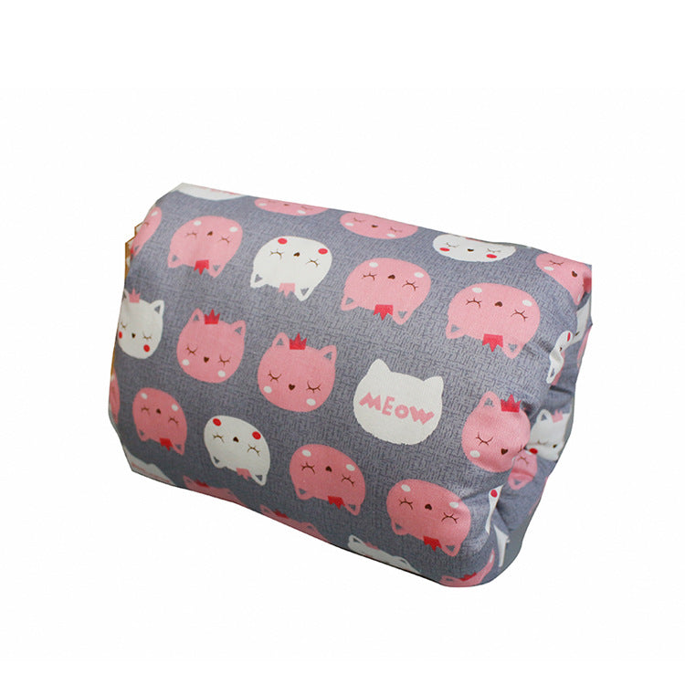 Verstellbares Stillkissen aus Baumwolle für Babys, waschbar, ideal zum Stillen.