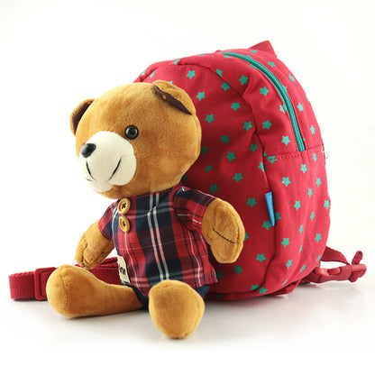 Neuer, niedlicher Anti-Verlust-Schulranzen für Kinder mit Cartoon-Motiven