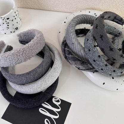 Damen-Stirnband mit französischen Retro-Punkten