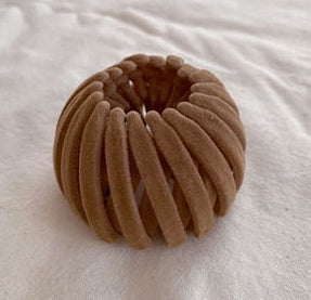Velvet Bird's Nest Hairpin Lazy Hair Band For Bun Haircut Hair Band Girl's High Ponytail Barrettes