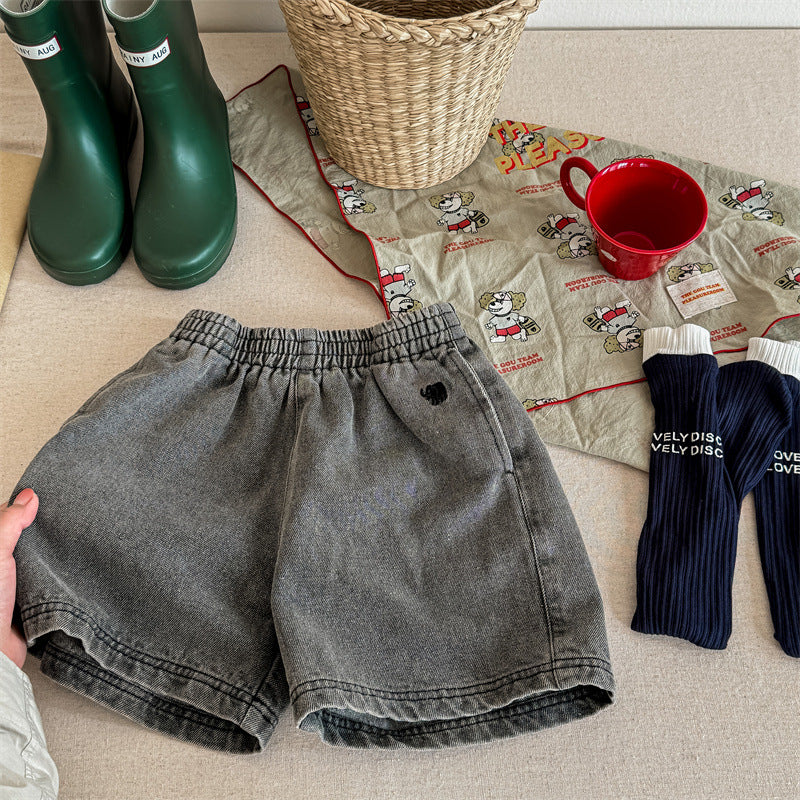 Mädchen Sommer Jeans, Jungen Shorts
