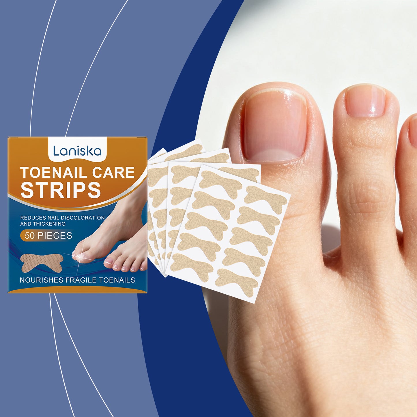 Zehennagelpflegepflaster