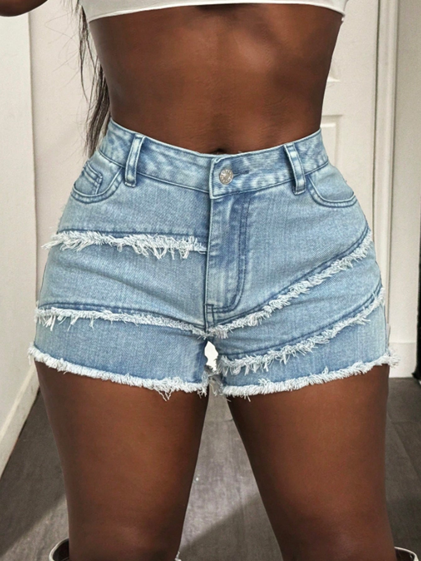 Sexy Casual Denim Shorts für Damen in Europa und Amerika