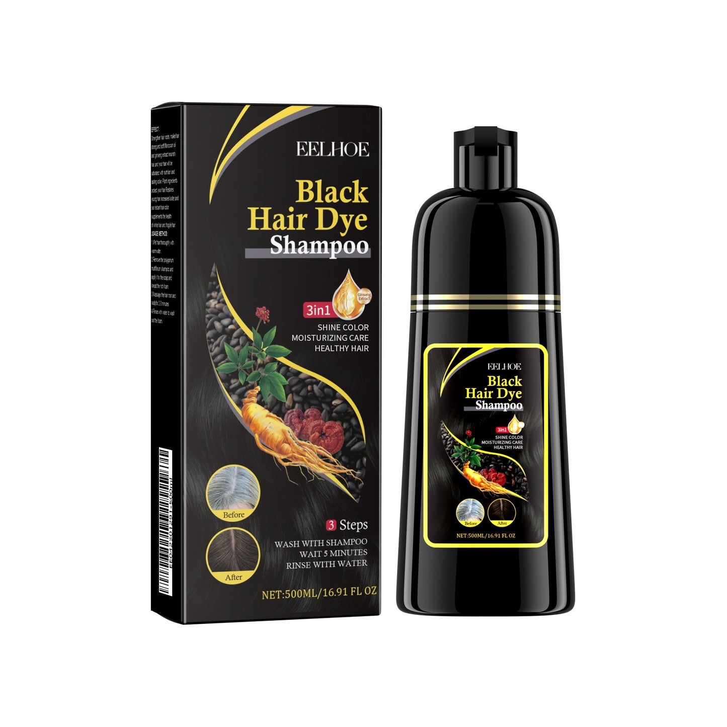 Polygonum Multiflorum Black Repair Soft Shampoo