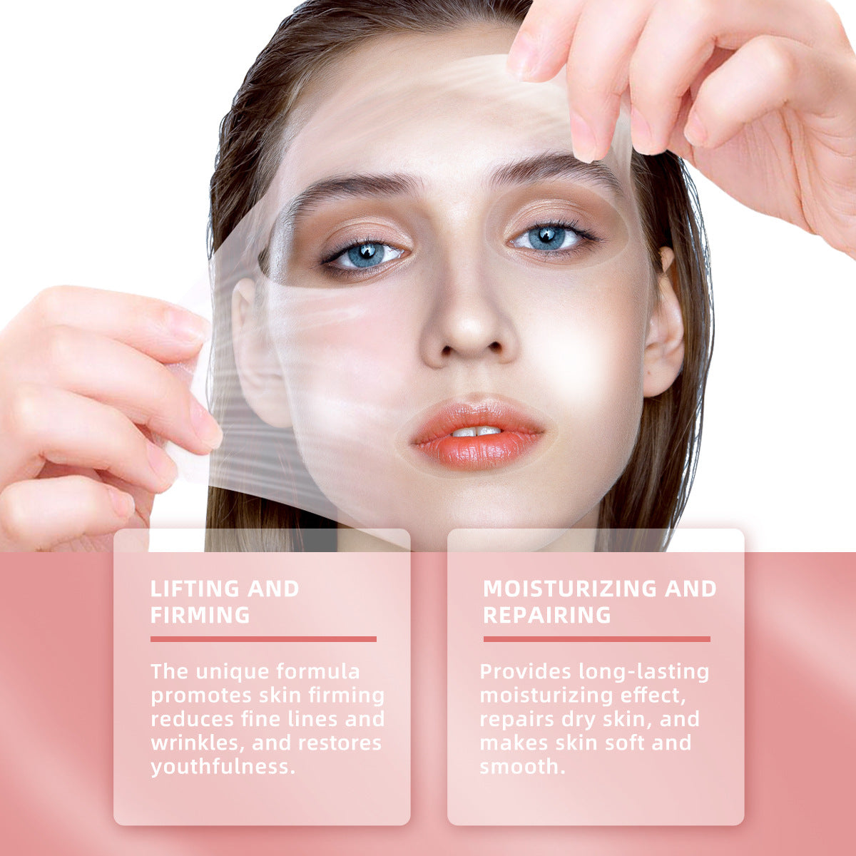 Kollagen-Tearing-Maske – Hautverjüngung und Feuchtigkeitspflege