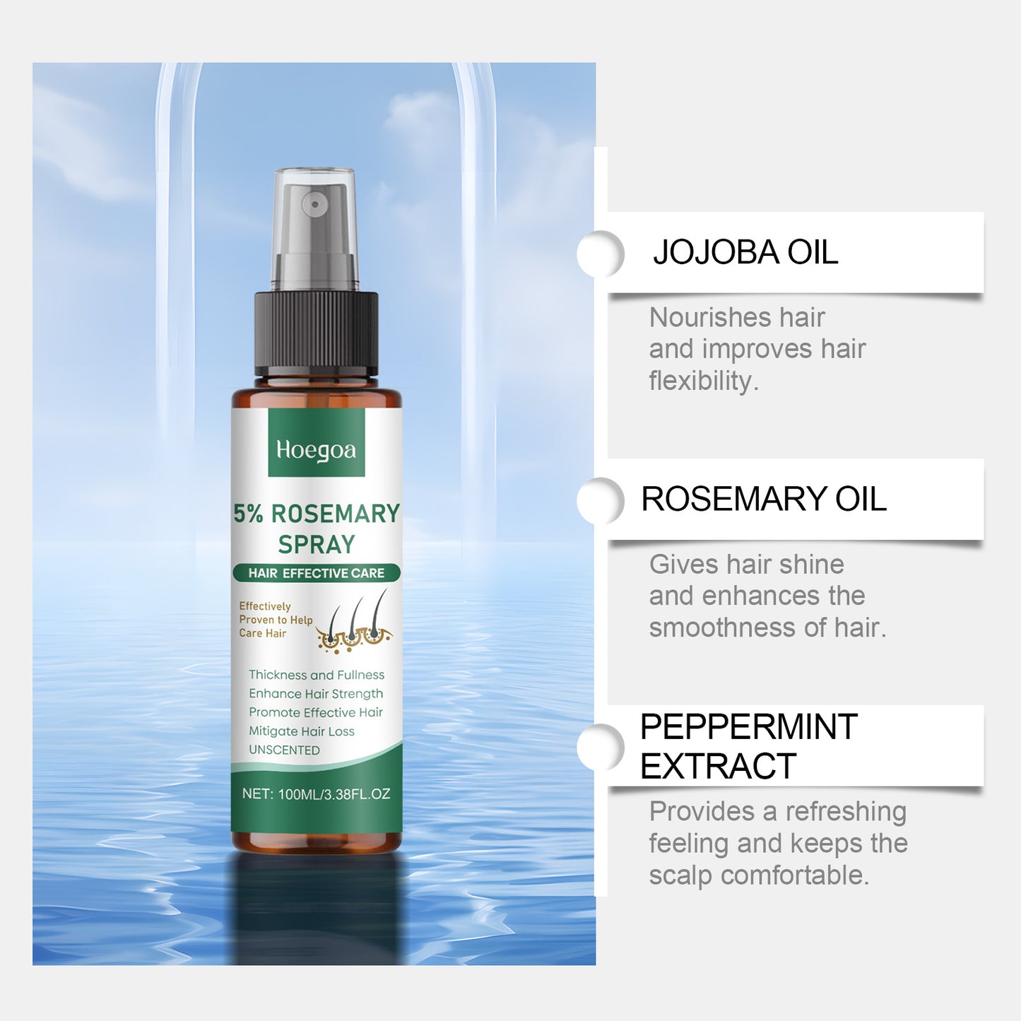 Nährende, weiche und duftende Haarpflege mit Glanz für trockenes und widerspenstiges Haar