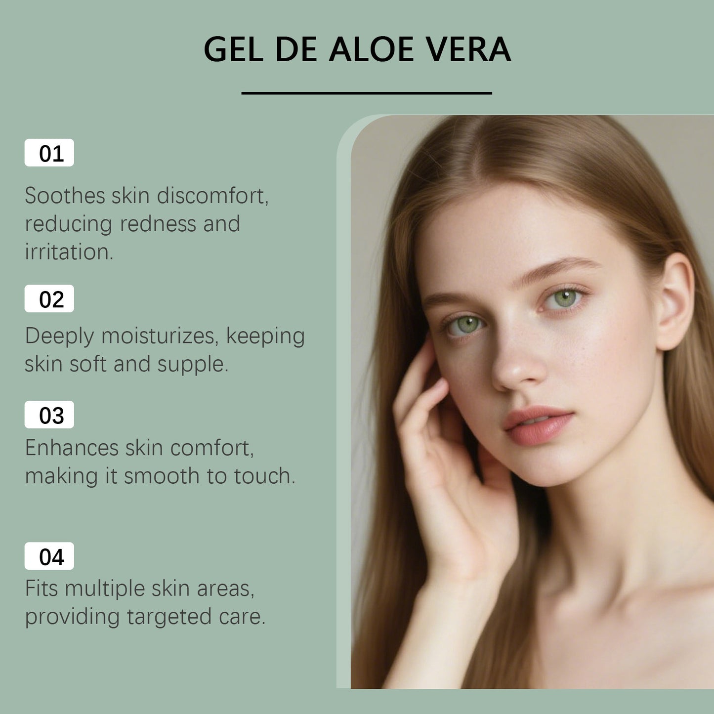 Aloe Beruhigendes und Reparierendes Gel
