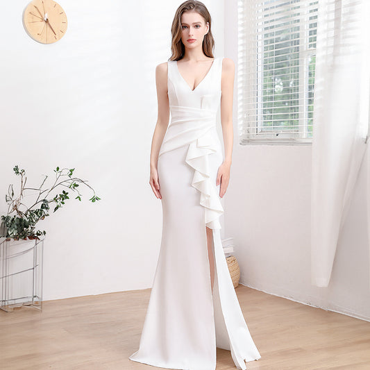 Abendkleid für Damen – hochwertig, elegant, schlicht und leicht – Luxus