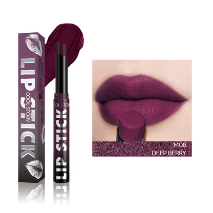 Lippenstift-Stick mit Doppelfunktion, leichter Glanz