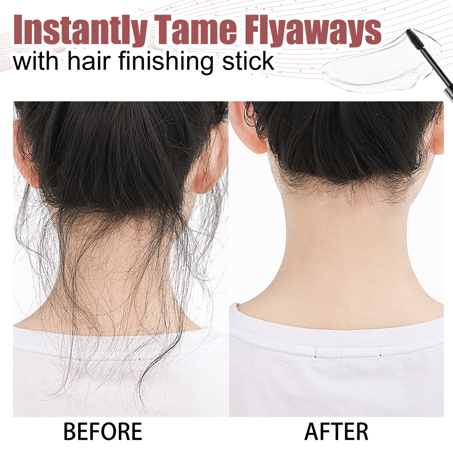 Smooth Frizz Natural Non-greasy Broken Hair Finishing Stick