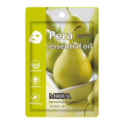 Feuchtigkeitsspendende Gesichtsmaske für Frauen mit pflanzlichen Inhaltsstoffen