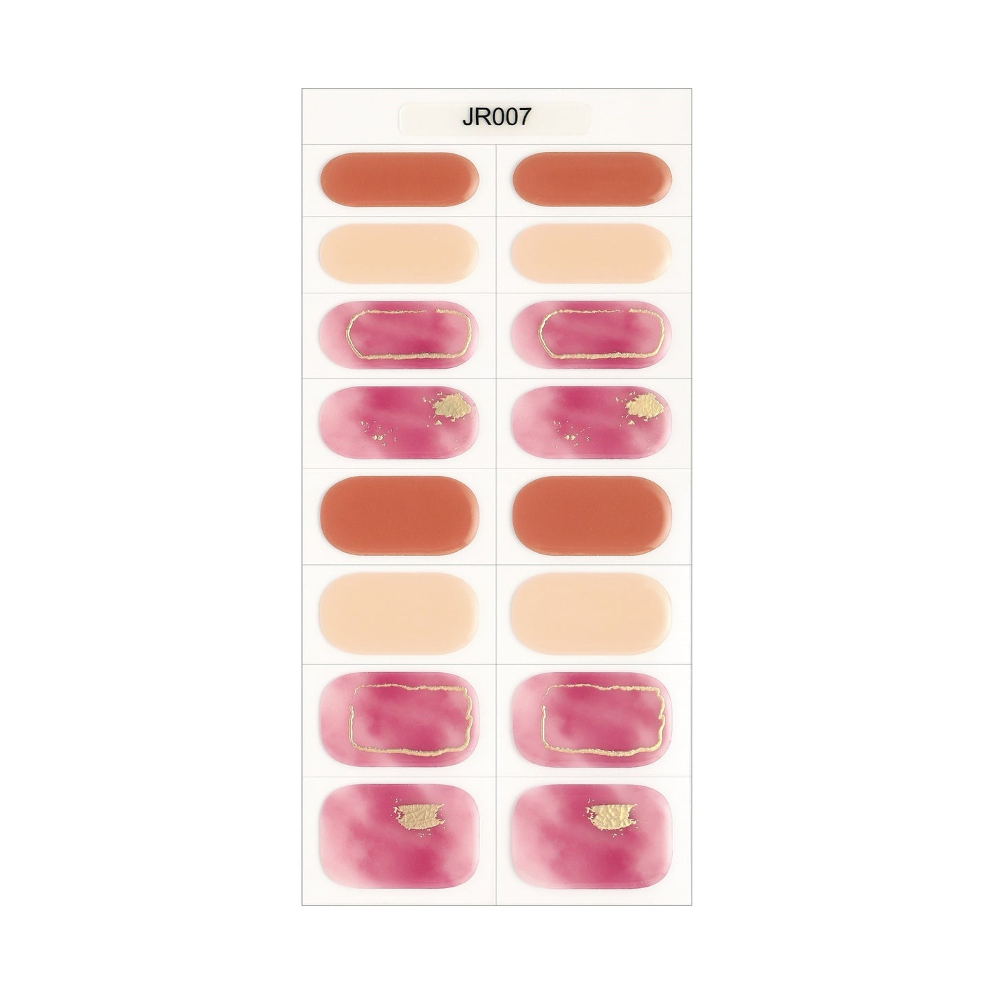 Halbgehärtete UV- und wasserfeste Gel-Aufkleber