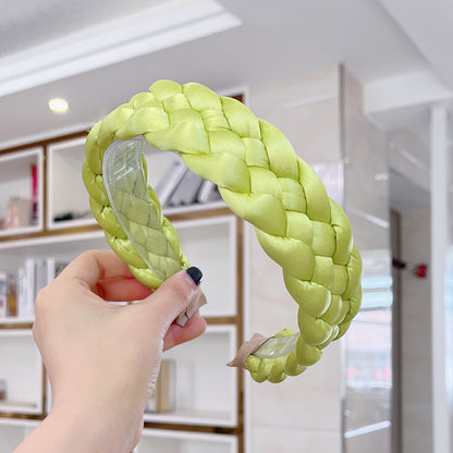 Women's Solid Color Fabric Craft Headband