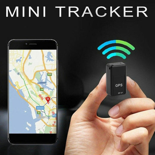Magnetischer Mini-Auto-Tracker mit GPS, Echtzeit-Ortungsgerät, Aufzeichnungsfunktion, Anti-Verlust-Funktion, wiederaufladbar