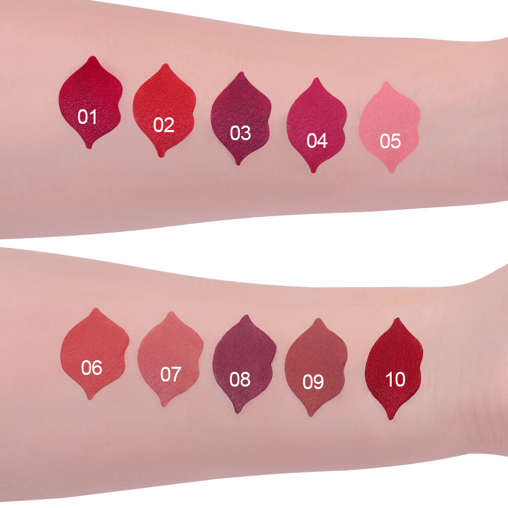 CmaaDu 10-Farben-Matt-Lippenstift