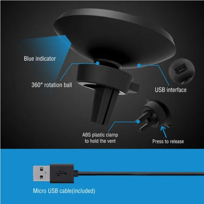 Kabelloses magnetisches Autoladegerät 