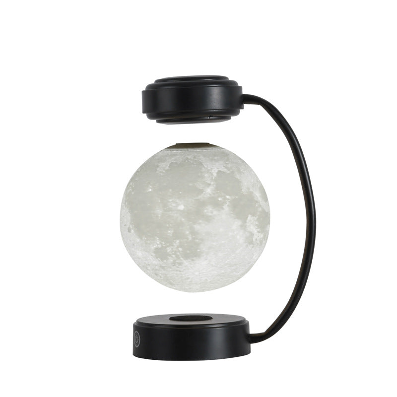 Kabellose 3D-LED-Mond-Nachtlampe mit magnetischer, schwebender und rotierender Kugel – ideal für Schule, Büro, Buchhandlung und Zuhause.