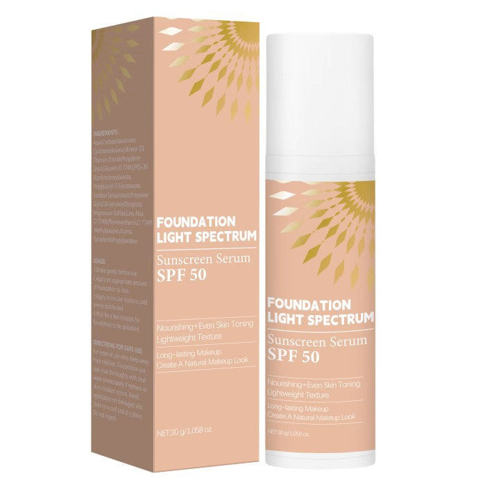 UV-Schutz Make-up-Primer-Foundation-Creme 30 g Foundation Sonnenschutz Neutrale Verpackung