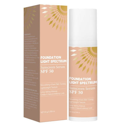 UV-Schutz Make-up-Primer-Foundation-Creme 30 g Foundation Sonnenschutz Neutrale Verpackung