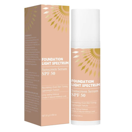 UV-Schutz Make-up-Primer-Foundation-Creme 30 g Foundation Sonnenschutz Neutrale Verpackung