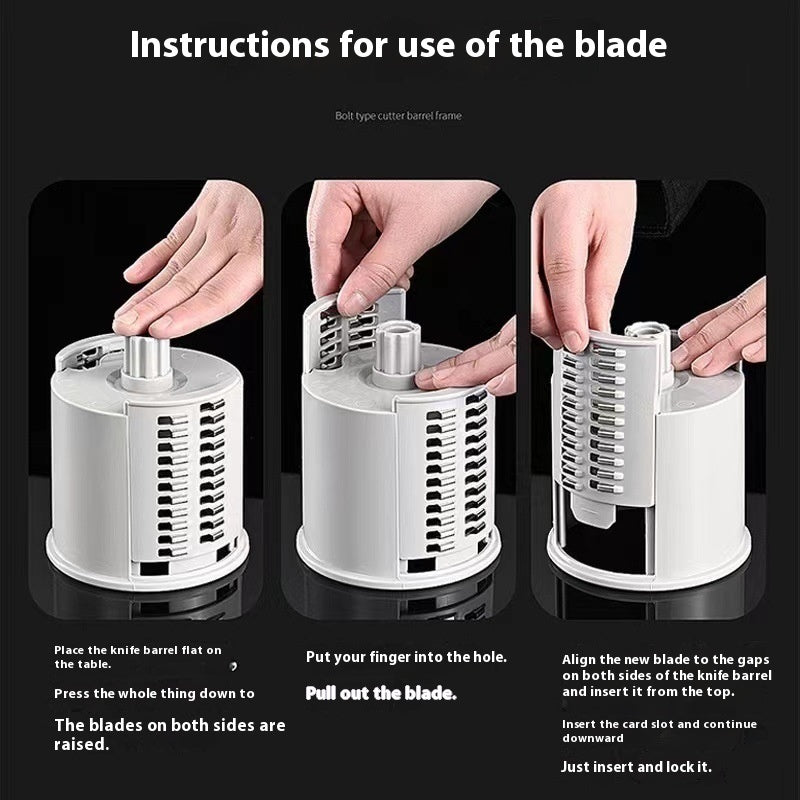 Handbetriebener multifunktionaler Schnellzerkleinerer für den Haushalt