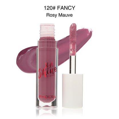 Fester Jelly-Lippenstift, Kristall-Lippenbalsam, Wasserwellen-Spiegel-Lipgloss, lang anhaltender, feuchtigkeitsspendender Lippenglanz, Lippenpflege-Make-up