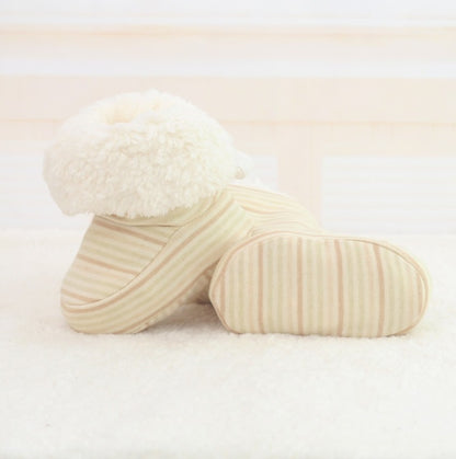 Neue Babyschuhe, weiche Sohle, ideal für Neugeborene, Kleinkinder im Winter, warm haltend, bedruckte Lauflernschuhe für Babys und Kinder 