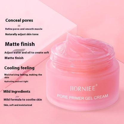 Foundation-Gel vor dem Schminken