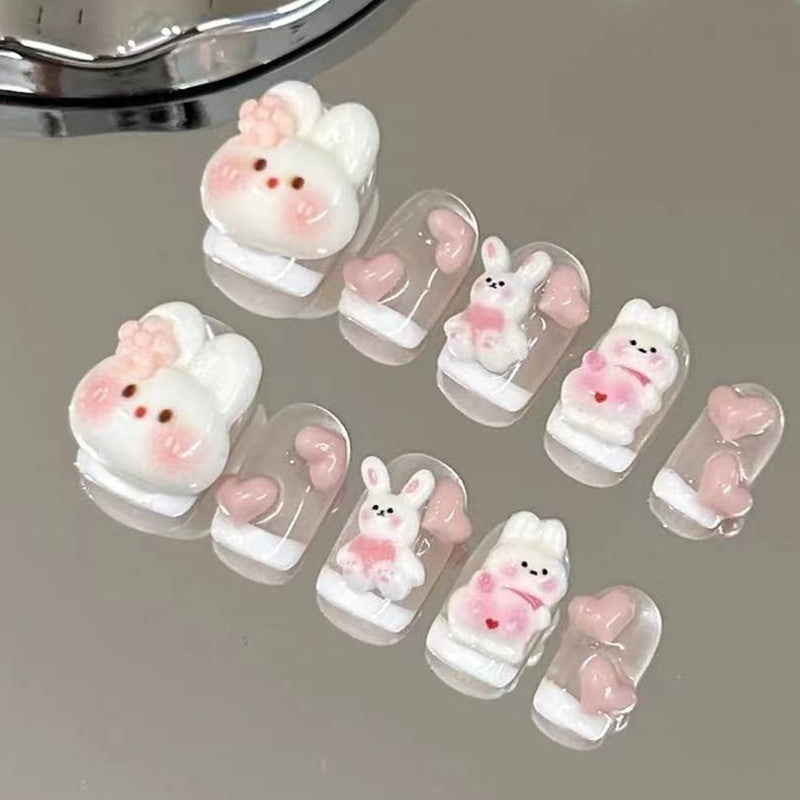 Luxus-Kunstnägel zum Aufkleben für Damen