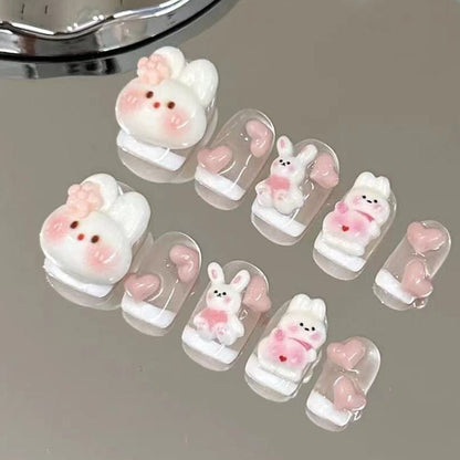 Luxus-Kunstnägel zum Aufkleben für Damen