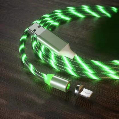 Magnetisches Ladekabel, Schnellladekabel, Beleuchtung, Micro-USB-Kabel, LED-Magnetladegerät, Typ-C-Kabel